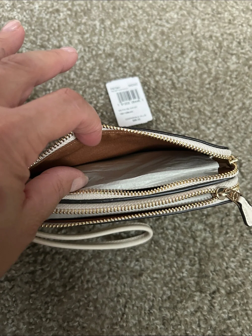 Coach compact wristlet